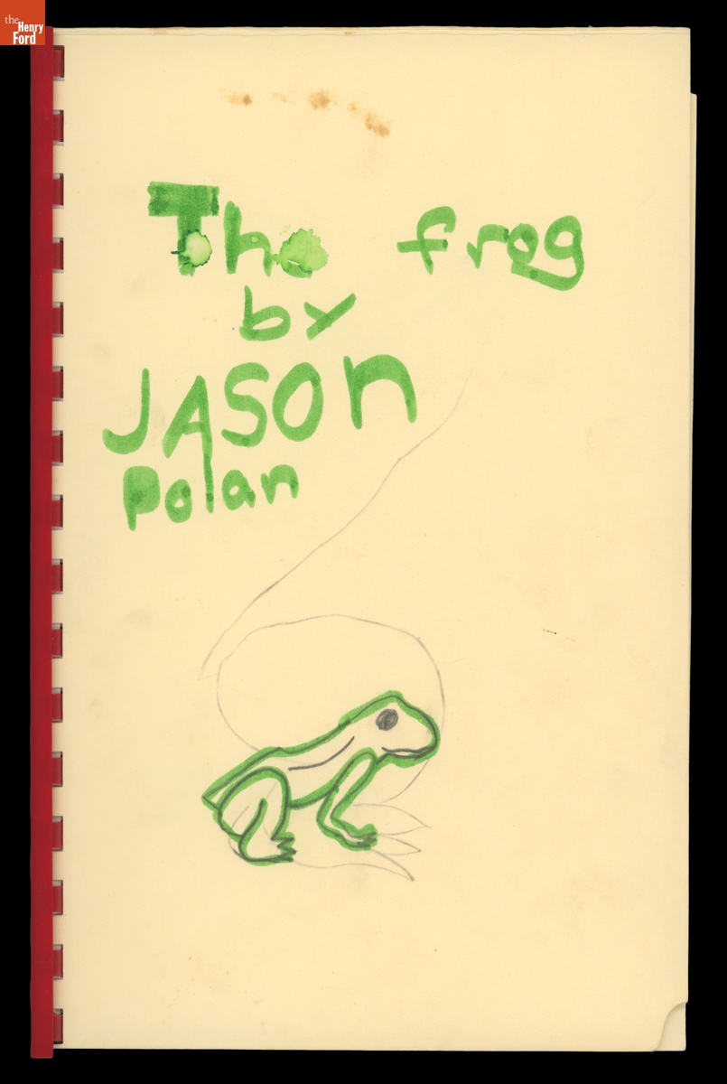 "The Frog," by Jason Polan