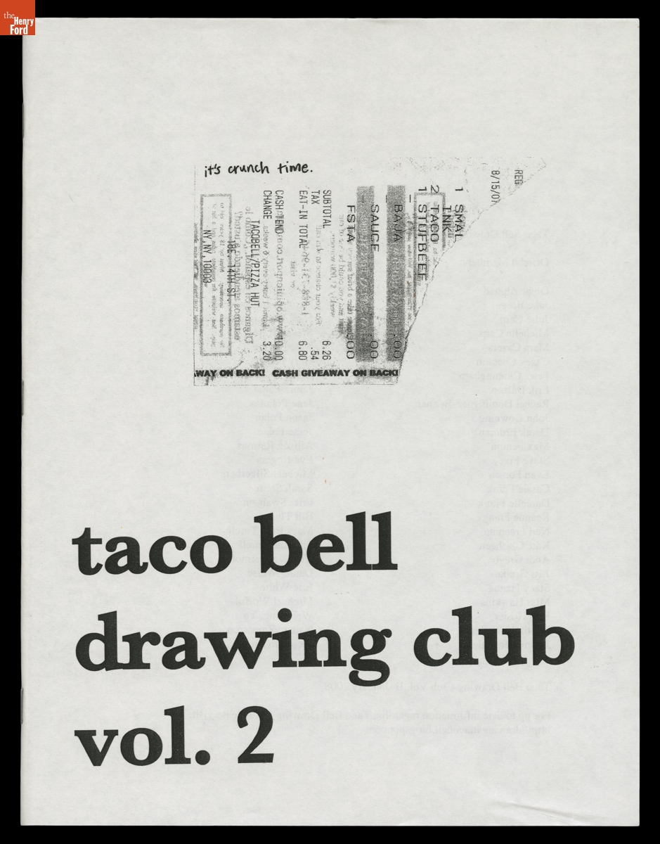 Taco Bell Drawing Club Vol. II, January 2008