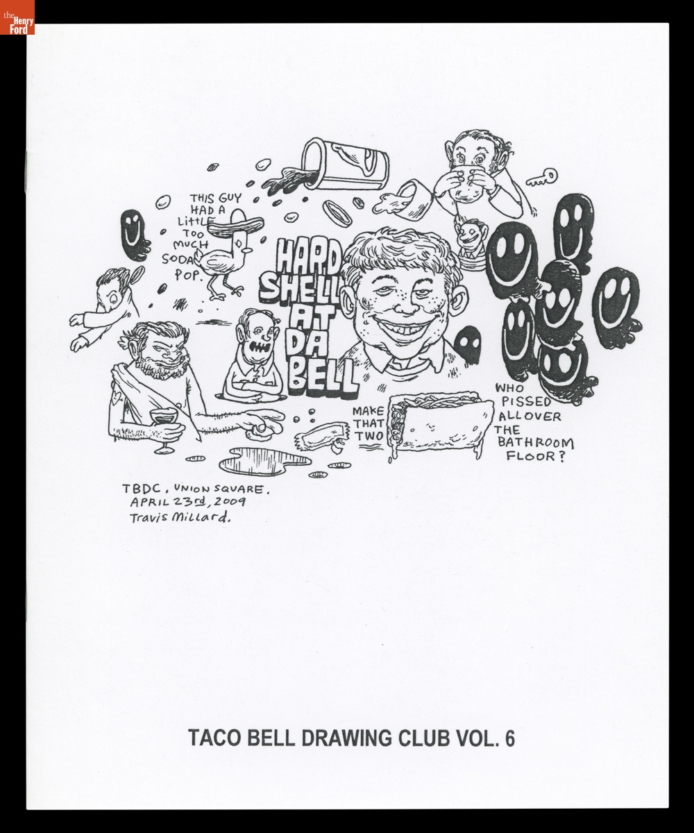 Taco Bell Drawing Club Volume Six, July 2009