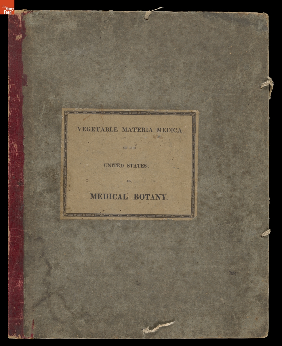"Vegetable Materia Medica of the United States: Or Medical Botany," 1817