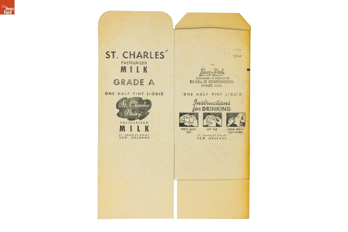 St. Charles Dairy Milk Carton