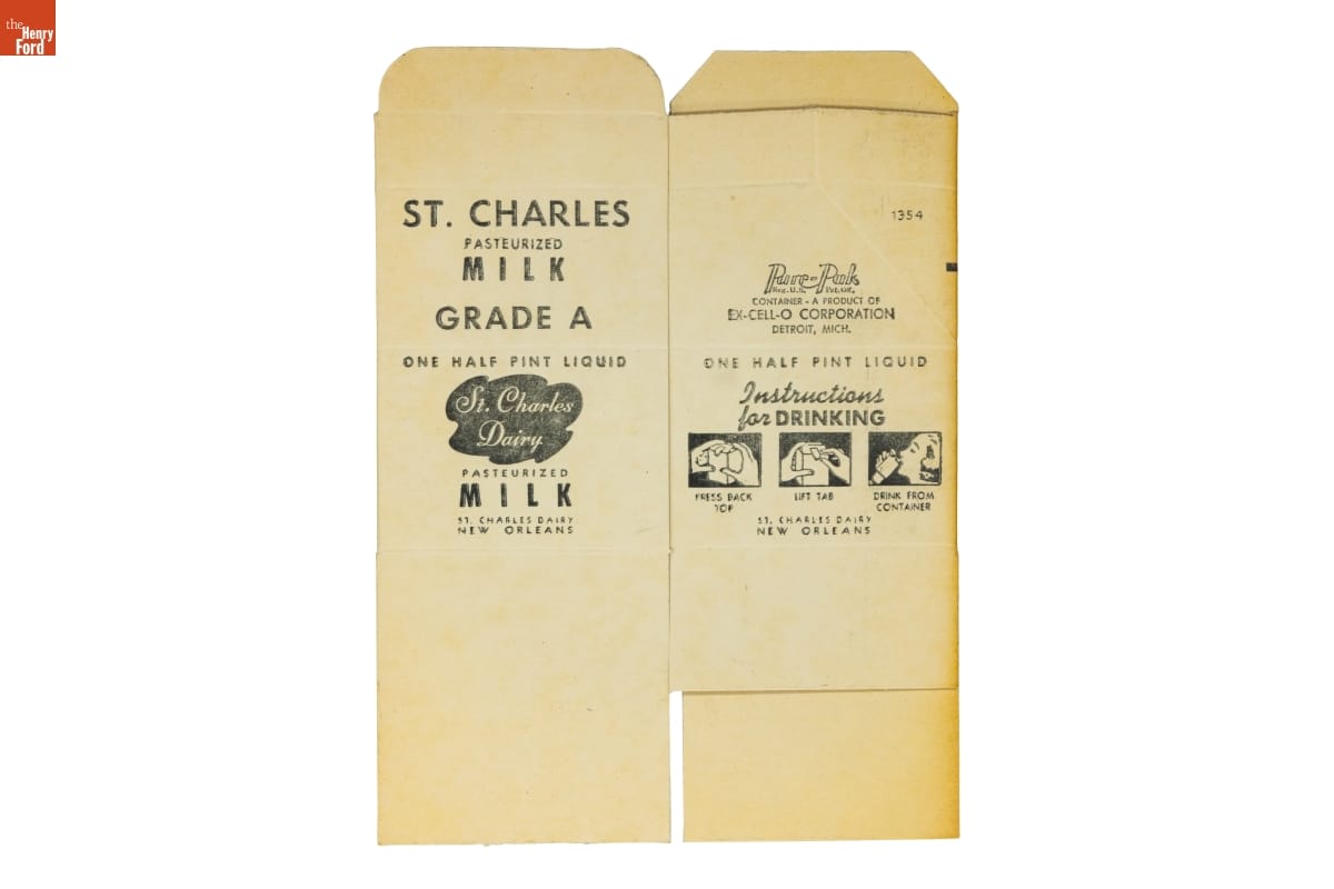 St. Charles Dairy Milk Carton