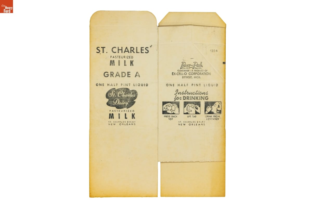 St. Charles Dairy Milk Carton