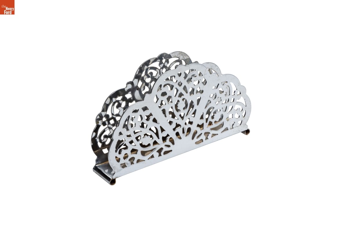 Napkin Holder Used by the Jackson Family, Selma, Alabama