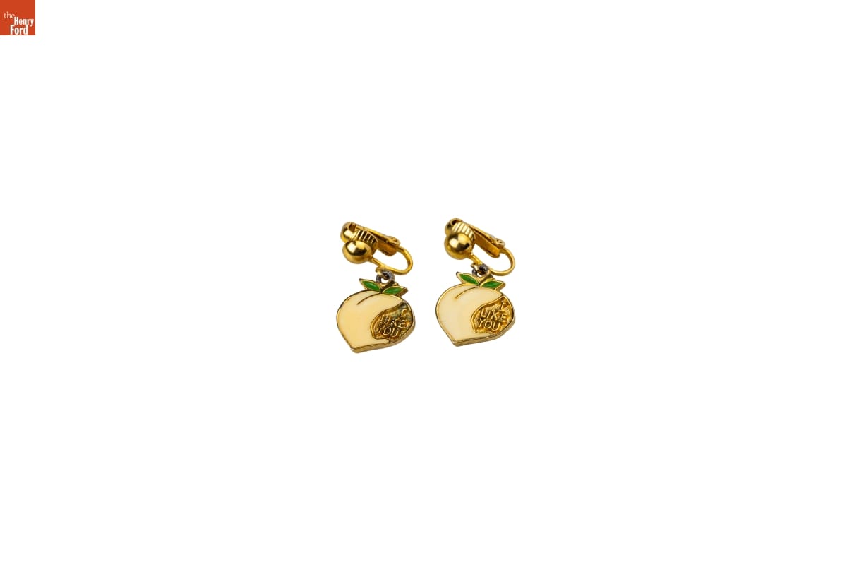 Earrings Used by Richie Jean Jackson, Selma, Alabama