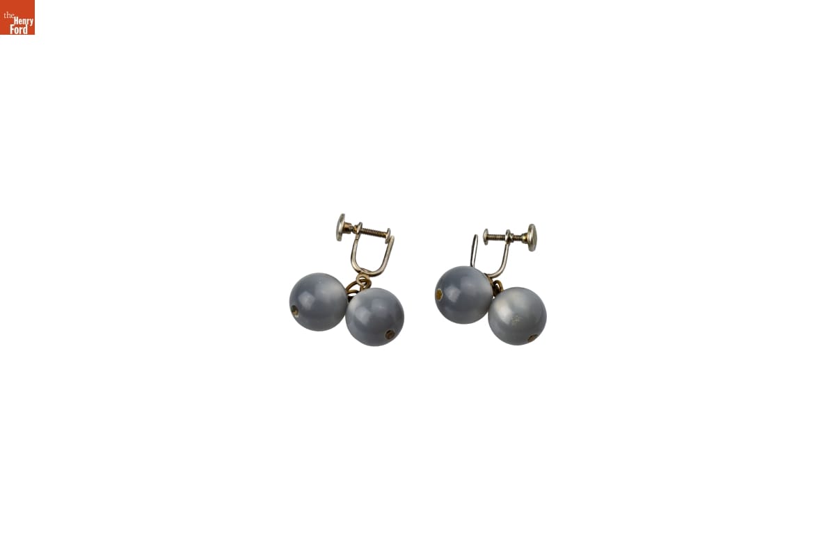 Earrings Used by Richie Jean Jackson, Selma, Alabama