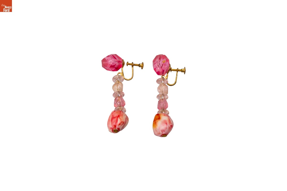 Earrings Used by Richie Jean Jackson, Selma, Alabama