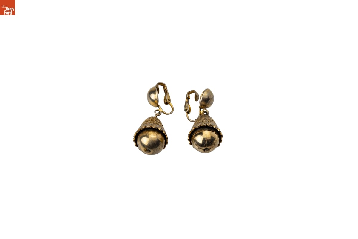 Earrings Used by Richie Jean Jackson, Selma, Alabama