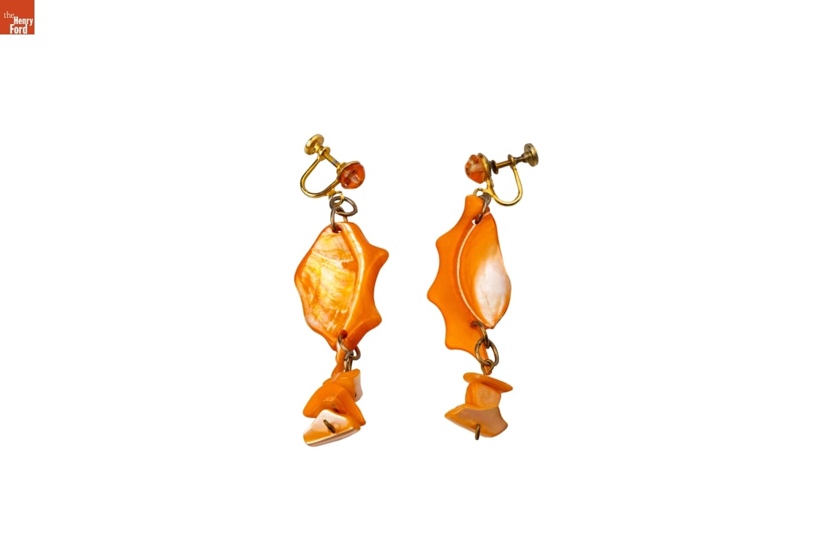 Earrings Used by Richie Jean Jackson, Selma, Alabama