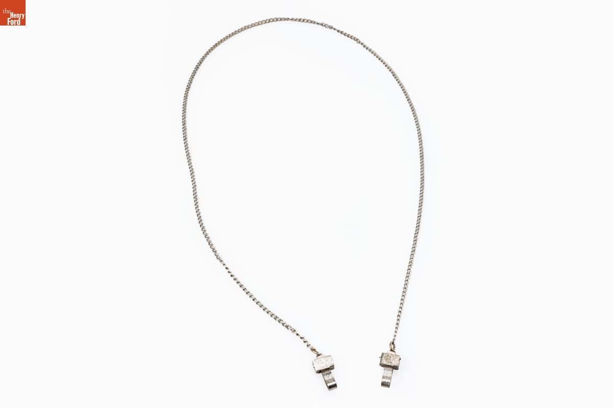 Eyeglasses Chain Used by Richie Jean Jackson, Selma, Alabama