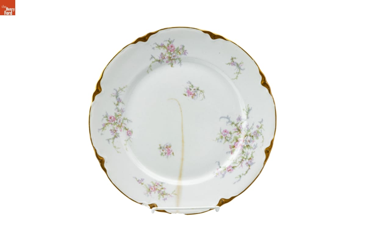 Dinner Plate Used by the Jackson Family, Selma, Alabama