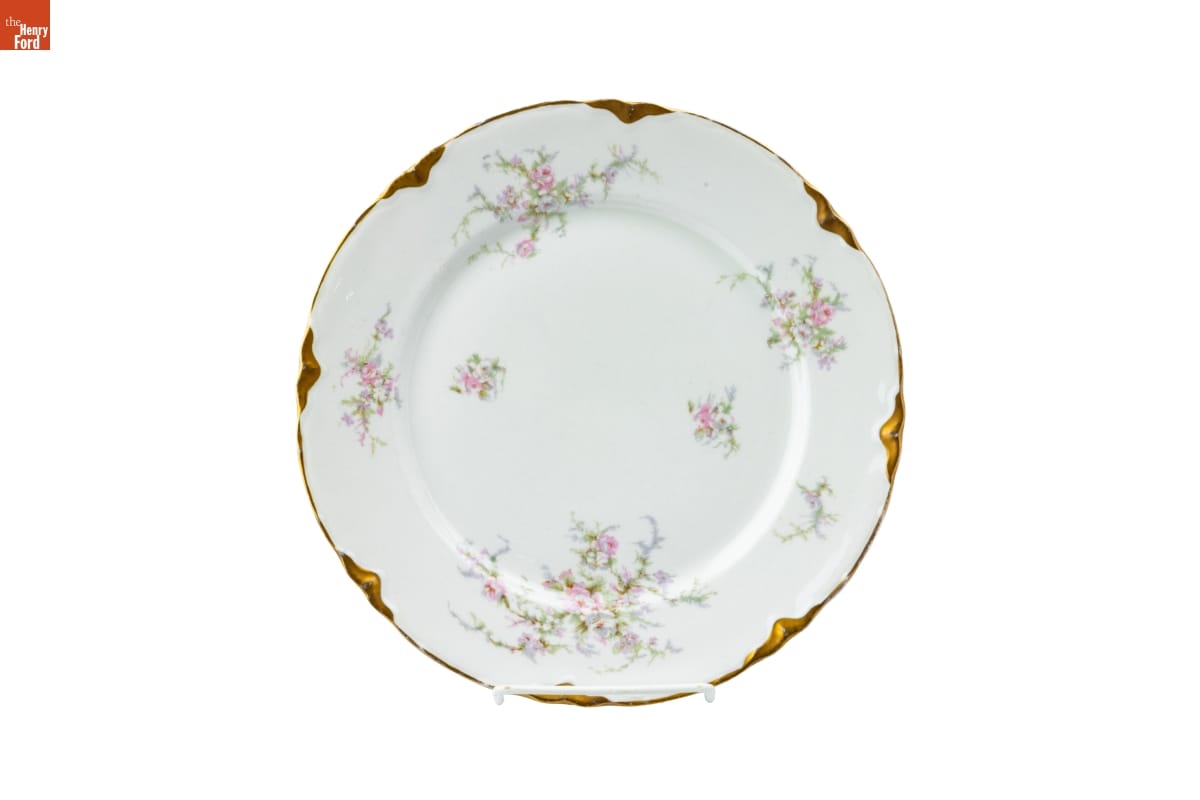 Dinner Plate Used by the Jackson Family, Selma, Alabama