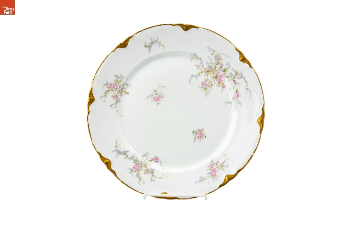 Dinner Plate Used by the Jackson Family, Selma, Alabama