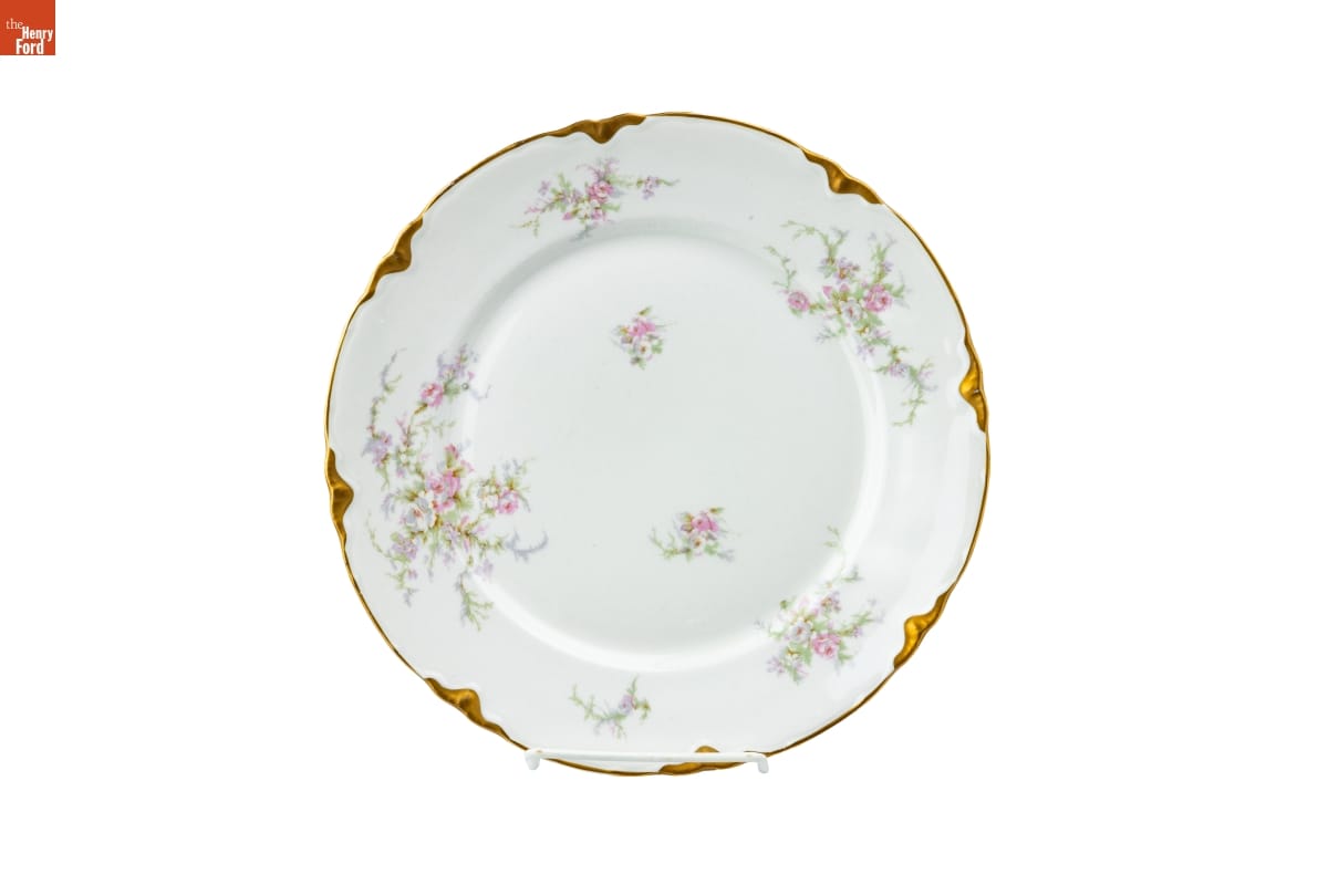 Dinner Plate Used by the Jackson Family, Selma, Alabama