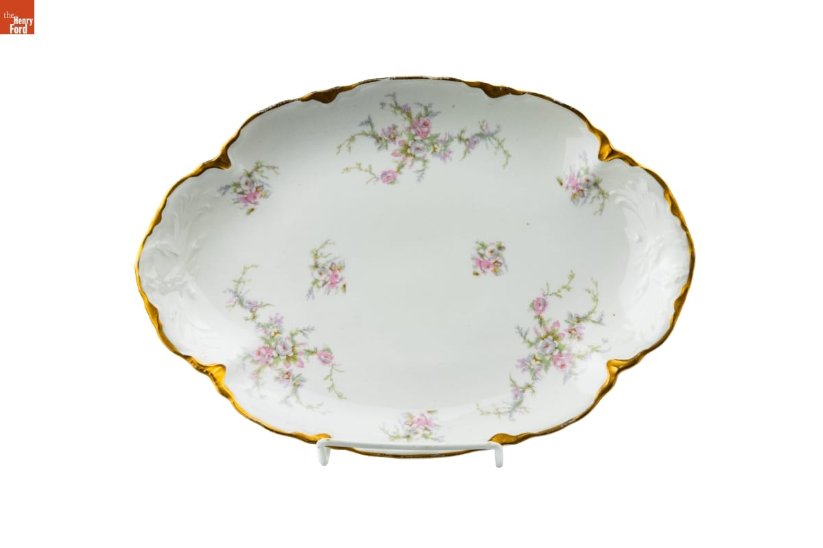 Serving Plate Used by the Jackson Family, Selma, Alabama