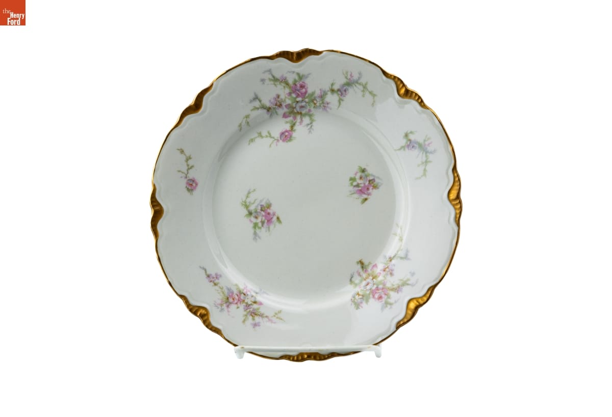 Salad Plate Used by the Jackson Family, Selma, Alabama