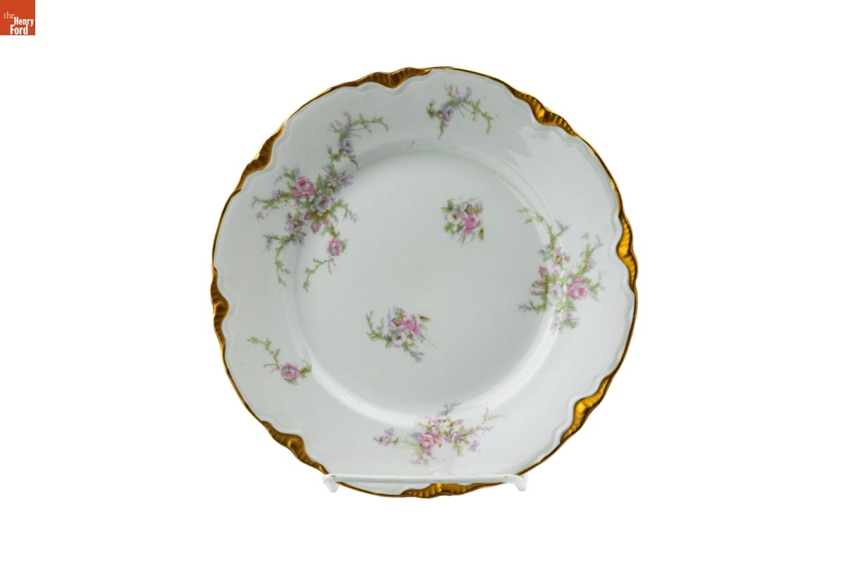 Salad Plate Used by the Jackson Family, Selma, Alabama