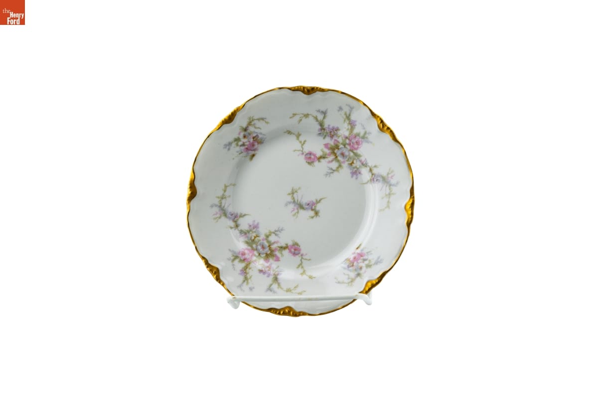 Bread-and-Butter Plate Used by the Jackson Family, Selma, Alabama