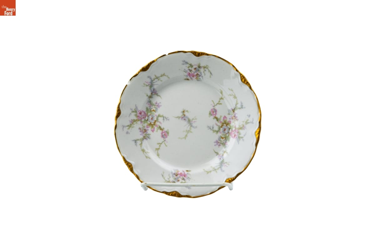 Bread-and-Butter Plate Used by the Jackson Family, Selma, Alabama