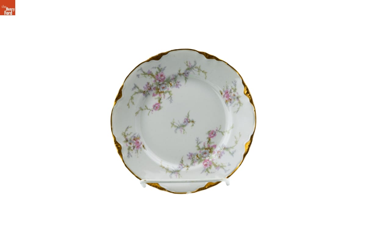 Bread-and-Butter Plate Used by the Jackson Family, Selma, Alabama