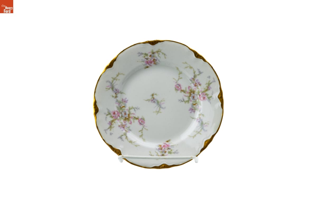 Bread-and-Butter Plate Used by the Jackson Family, Selma, Alabama