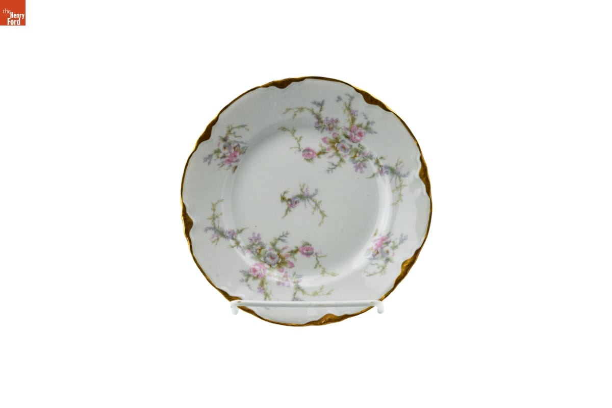 Bread-and-Butter Plate Used by the Jackson Family, Selma, Alabama