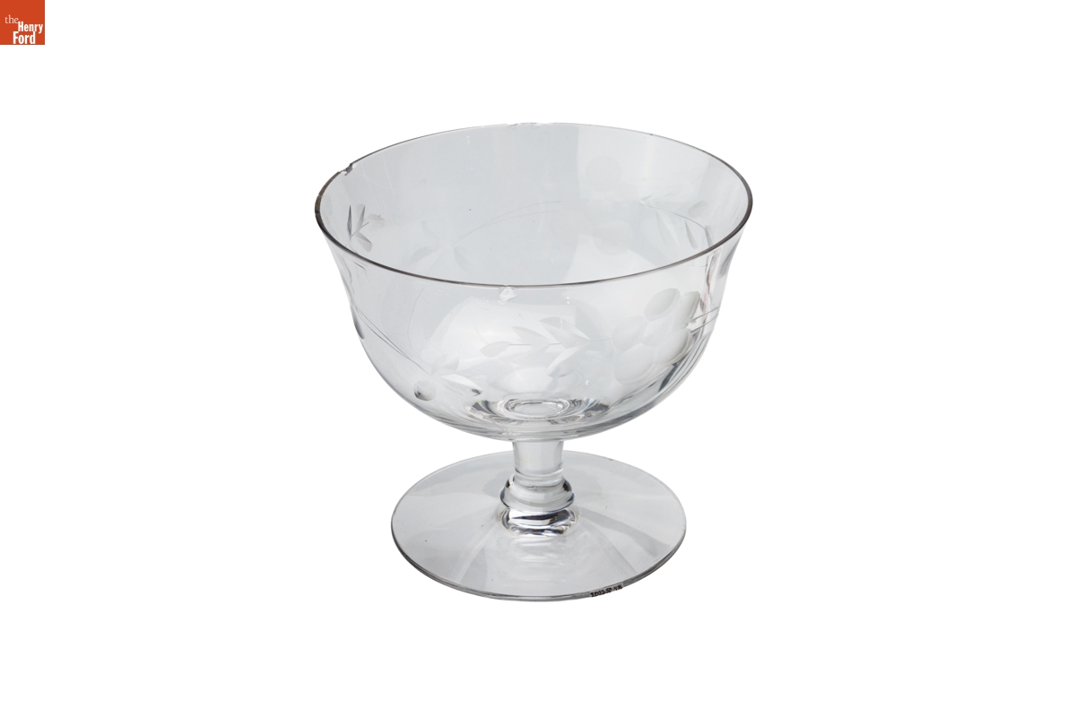 Dessert Dish Used by the Jackson Family, Selma, Alabama
