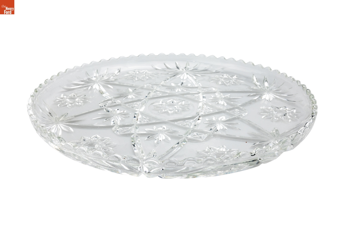 Cake Plate Used by the Jackson Family, Selma, Alabama