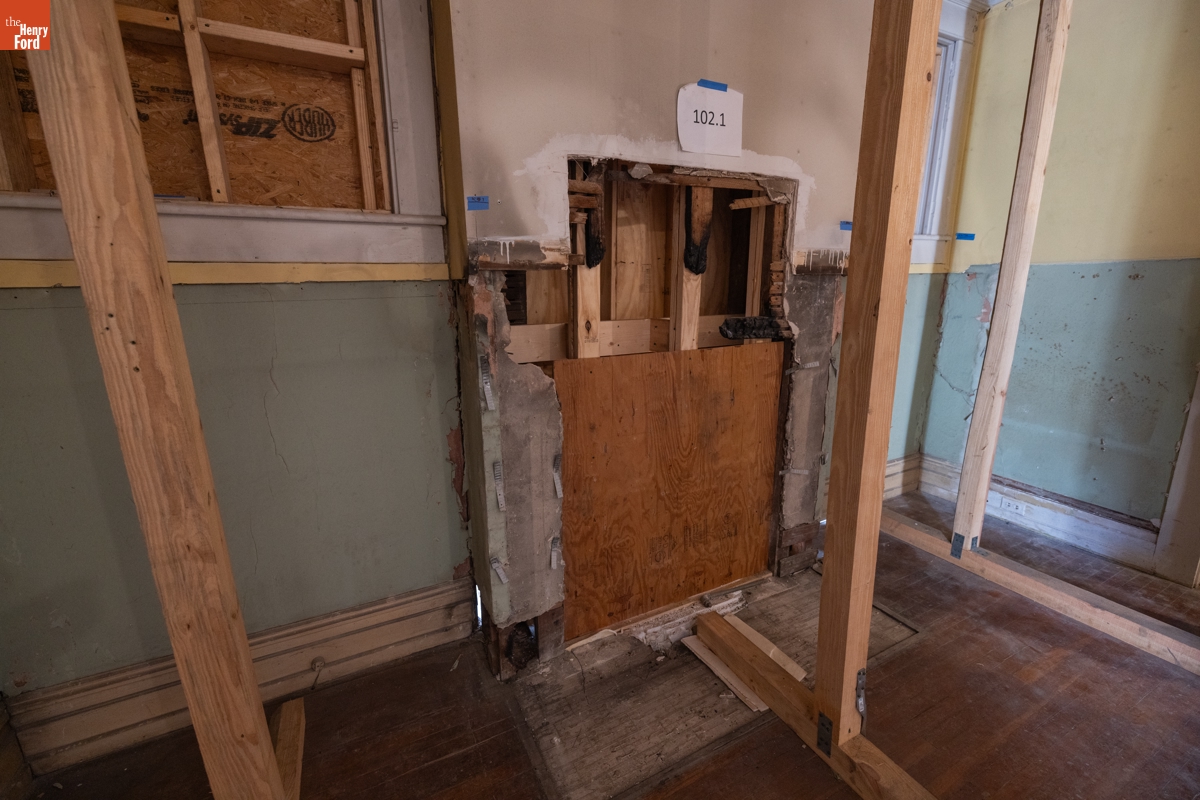 Jackson Home Interior, Living Room under Construction, September 24, 2024