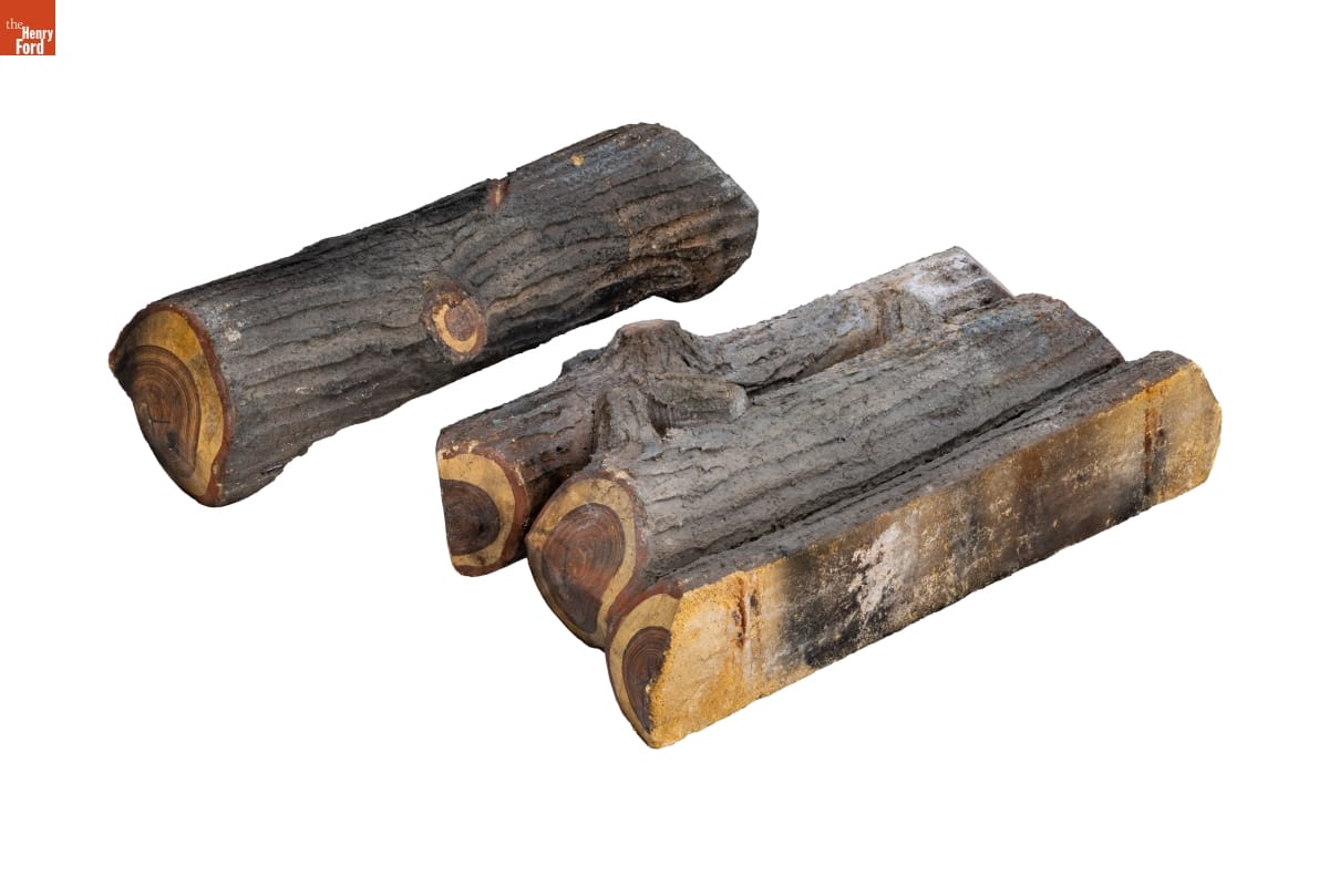 Faux Logs Used by the Jackson Family, Selma, Alabama