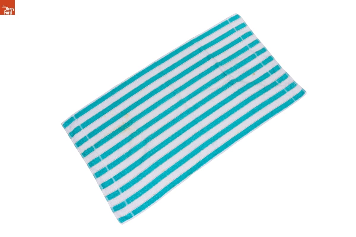 Bath Towel Used by the Jackson Family, Selma, Alabama