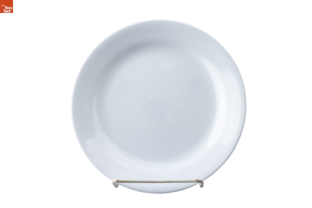Dessert Plate Used by the Jackson Family, Selma, Alabama