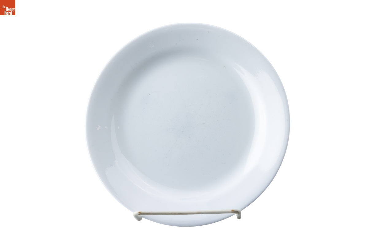 Dessert Plate Used by the Jackson Family, Selma, Alabama
