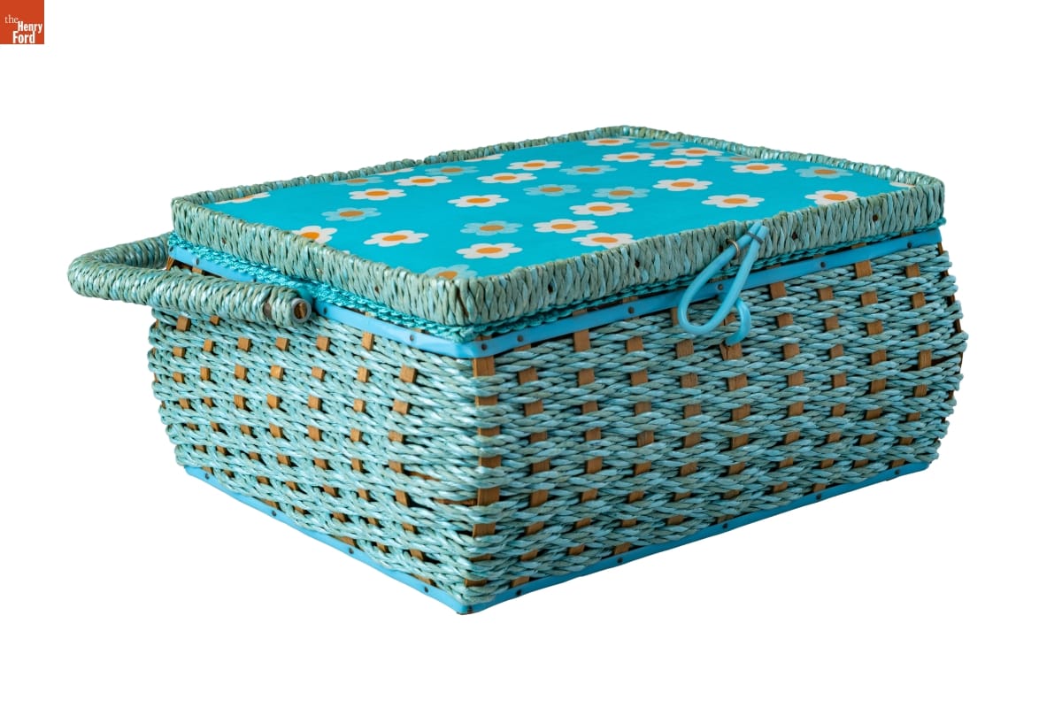 Sewing Basket Used by Richie Jean Jackson, Selma, Alabama