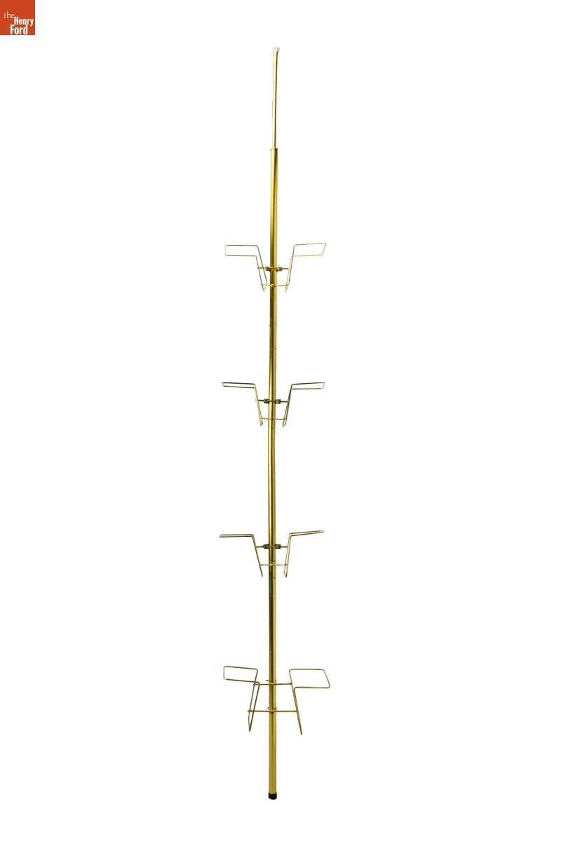 Tension Pole Record Album Holder, 1960-1965