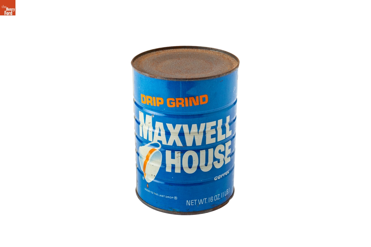 Maxwell House Coffee Can, 1964-1970