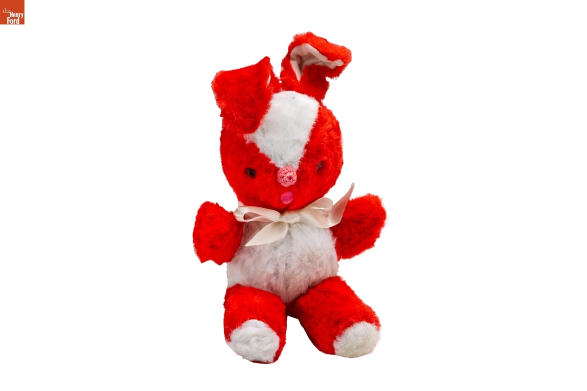 Stuffed Rabbit Toy, 1986-1990