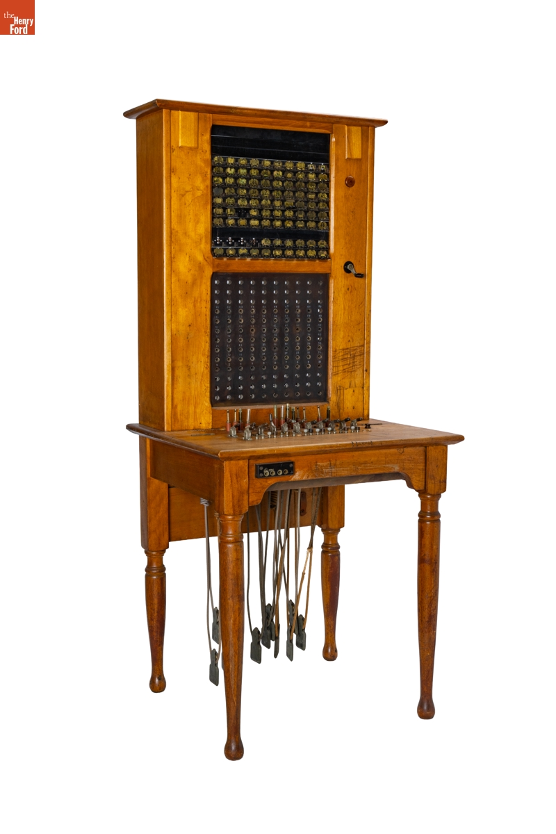 Telephone Switchboard, circa 1905