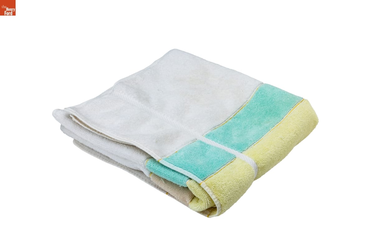 Bath Towel Used by the Jackson Family, Selma, Alabama