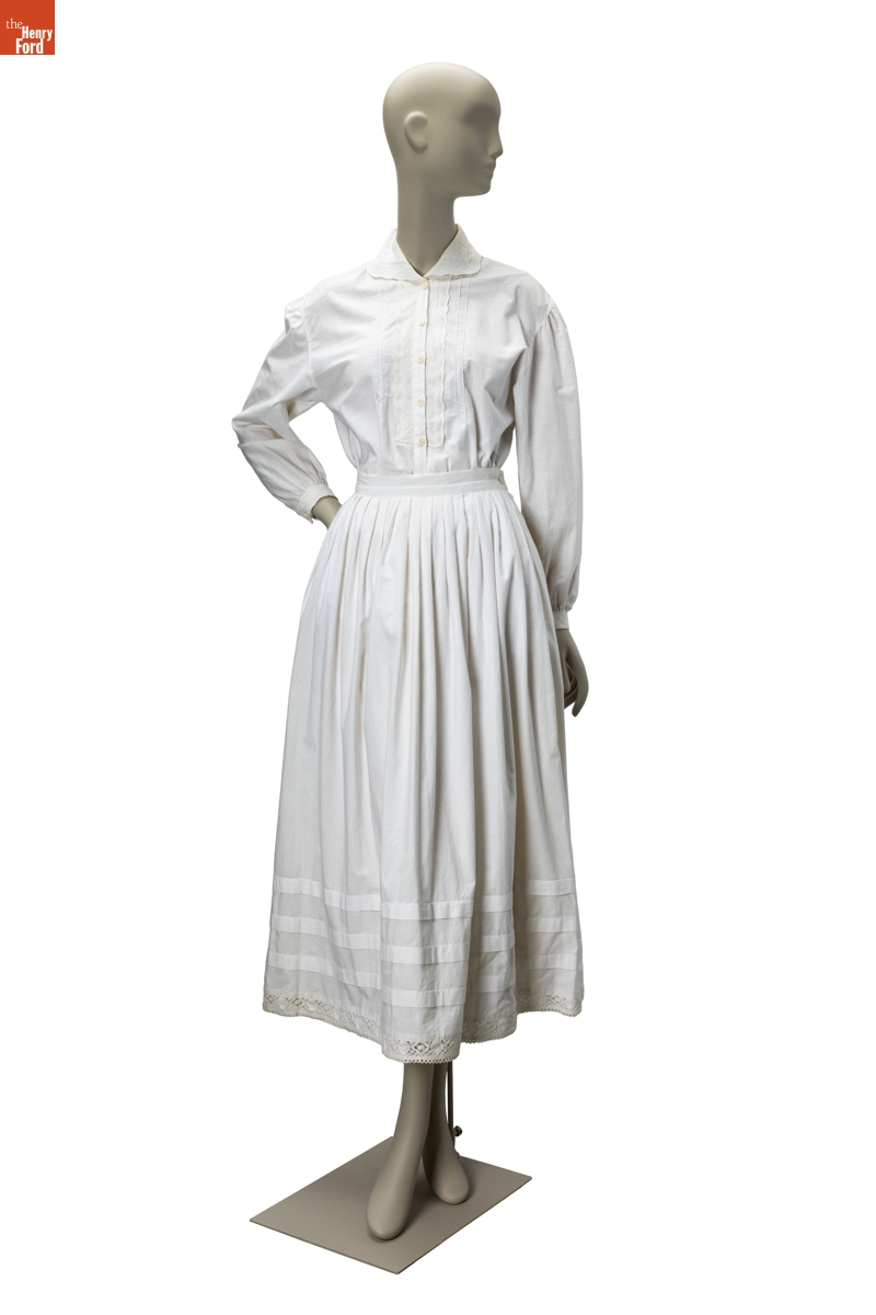 Blouse and Skirt Outfit Worn by Audrey Hepburn, 1990