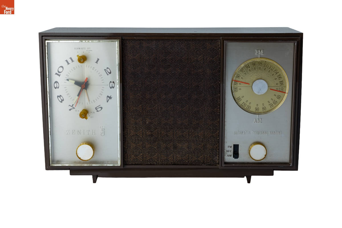 Clock Radio Used by the Jackson Family, Selma, Alabama