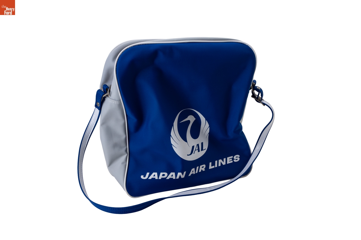 Japan Air Lines Flight Bag, 1965-1985