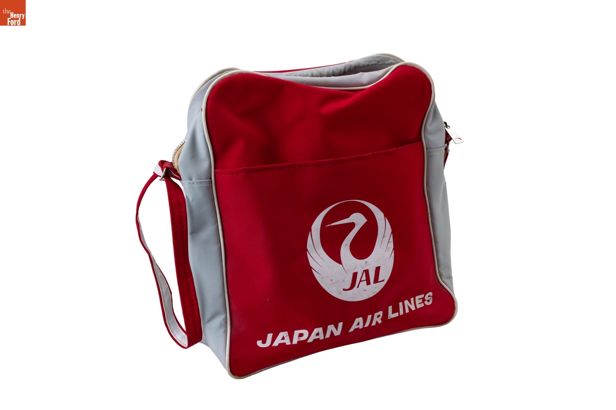 Japan Air Lines Flight Bag, 1965-1985