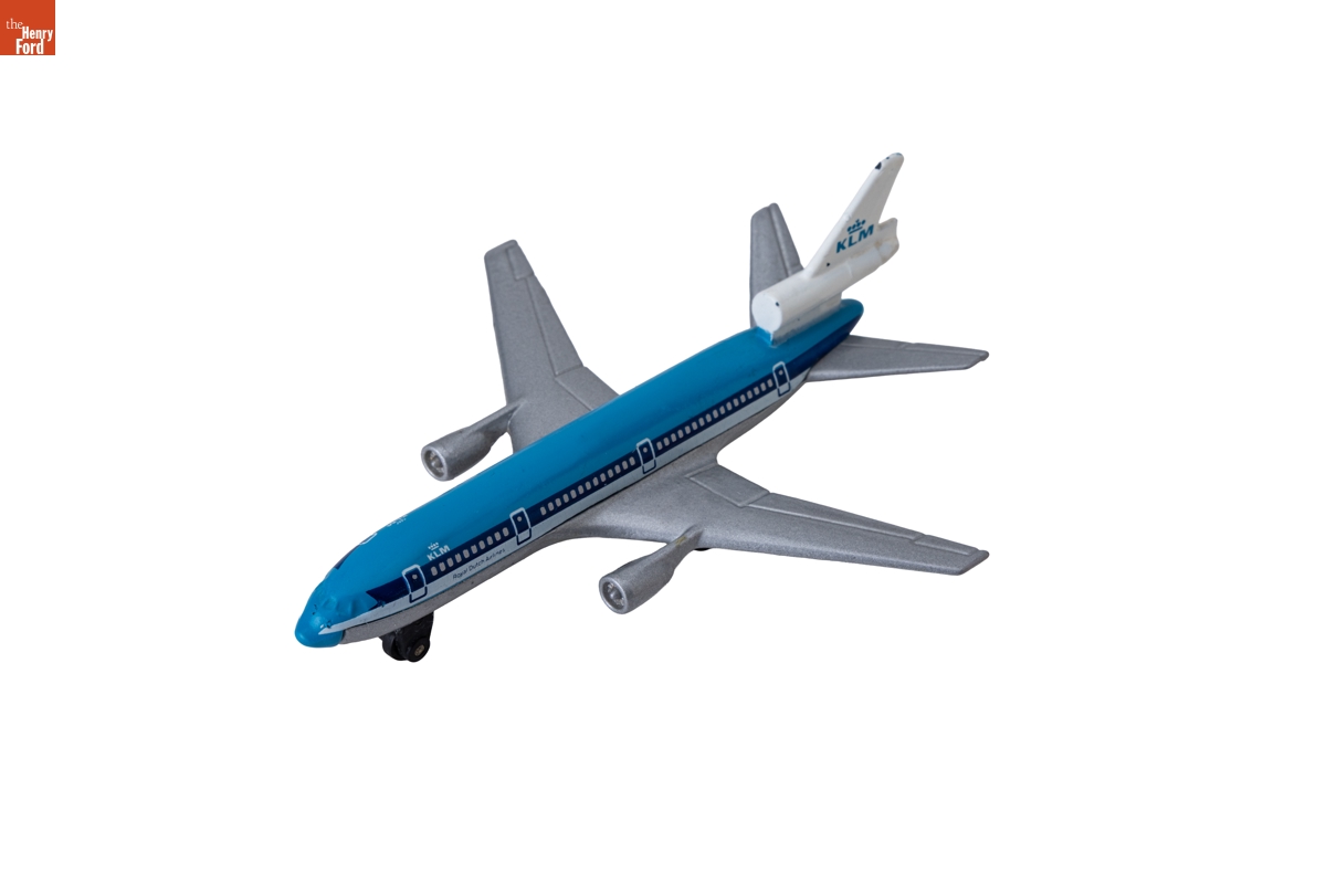 Model KLM Passenger Jet, circa 1975