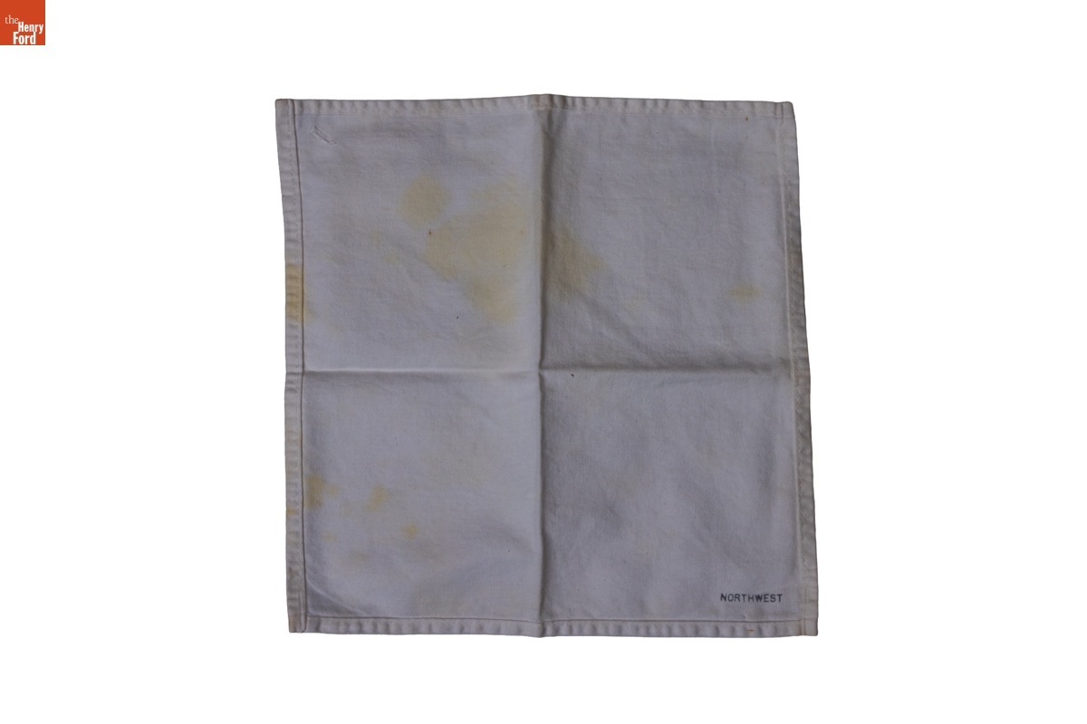 Northwest Airlines Napkin, 1986-1989