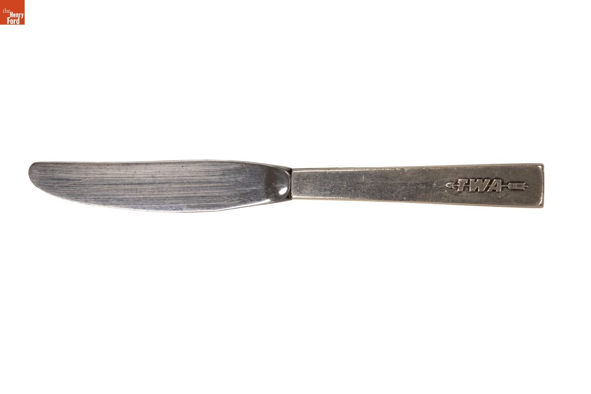 TWA Dessert Knife, circa 1945
