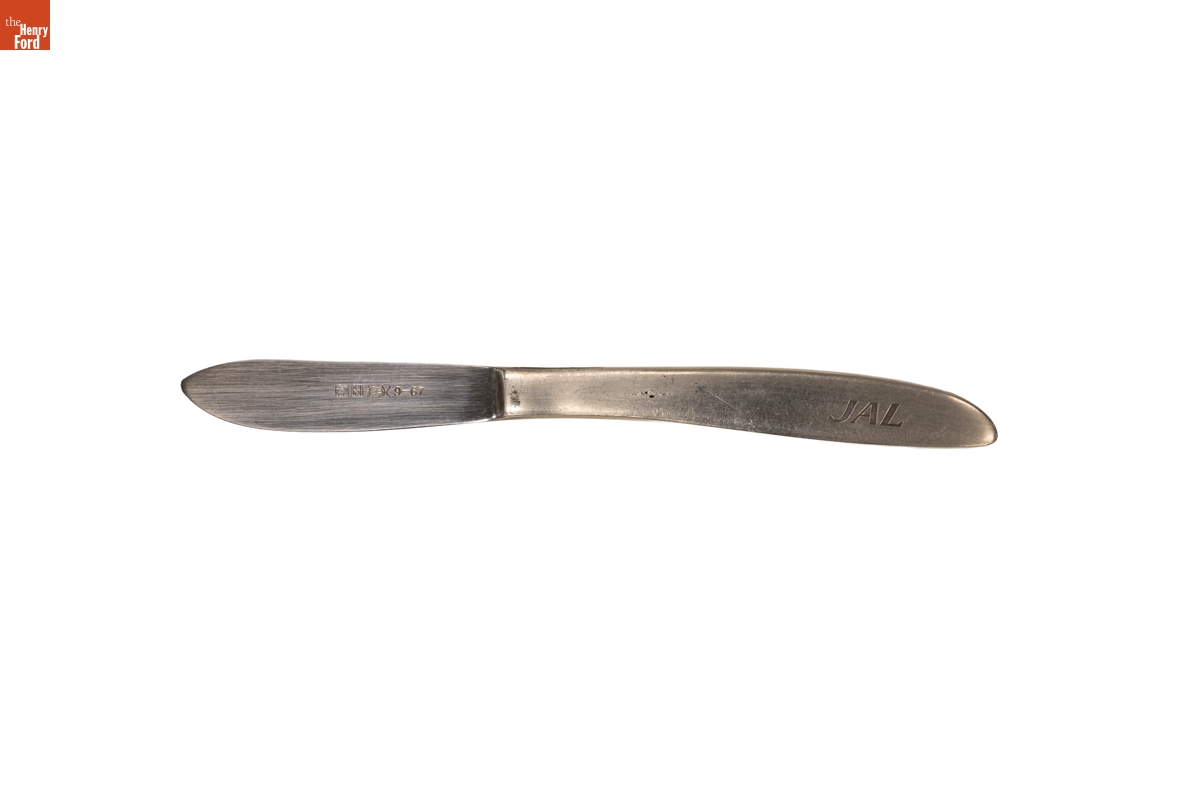 Japan Air Lines Table Knife, 1965-1989