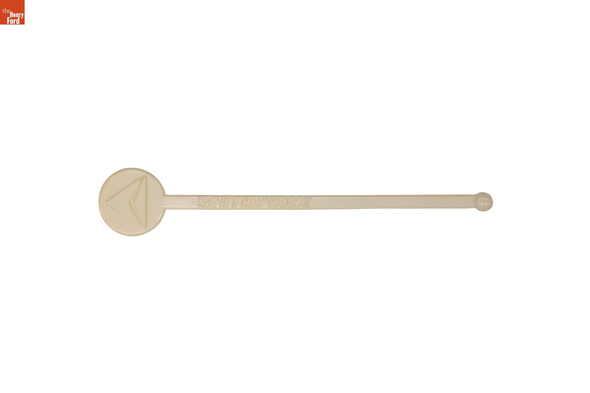 Delta Air Lines Swizzle Stick, 1987-1995