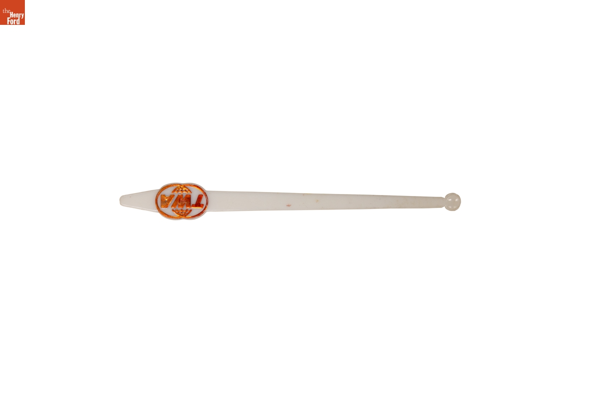 TWA Swizzle Stick, 1965-1975