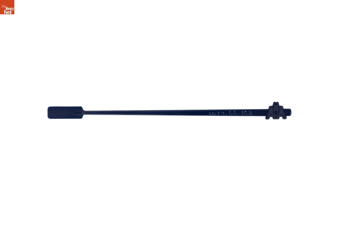 American Airlines Drink Stirrer, 1967-2010